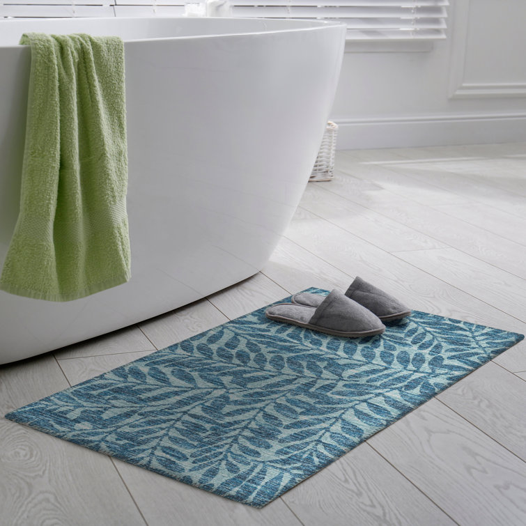 Tapis bleu Eshana