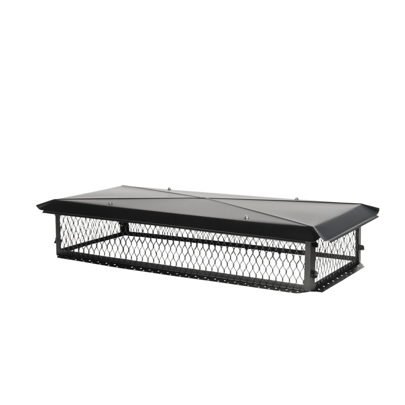 Mitron multi-carneaux en acier galvanisé, H 8 po x l 34 po x P 14 po