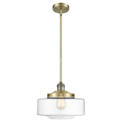 Franklin Restoration - Bullet - 1 Light Stem Hung Mini Pendant - Bulb Not Included 