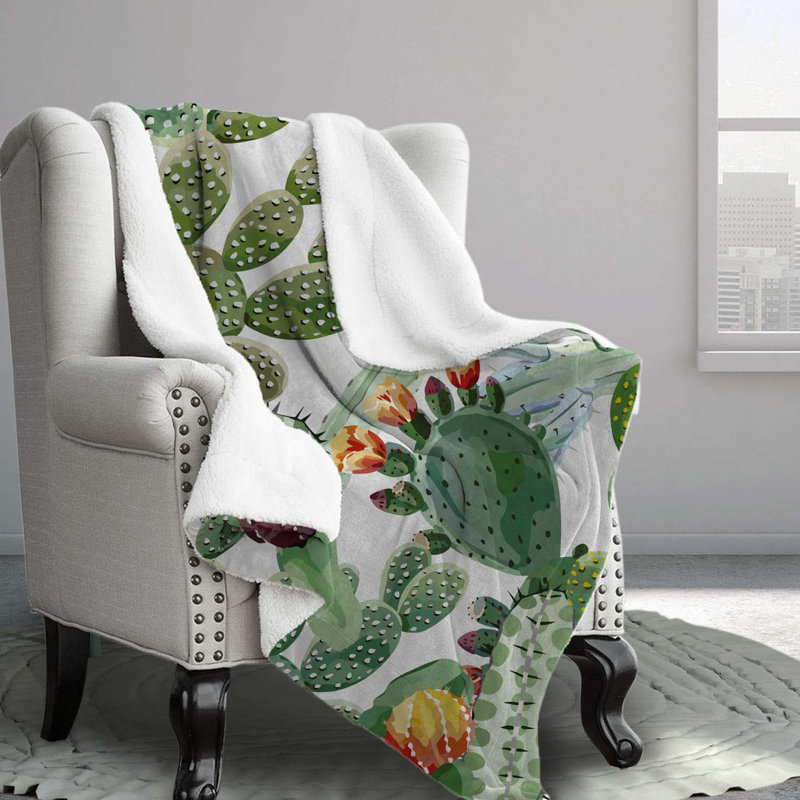 Cactus Comforter, King Comforter + 2 King Pillowcases