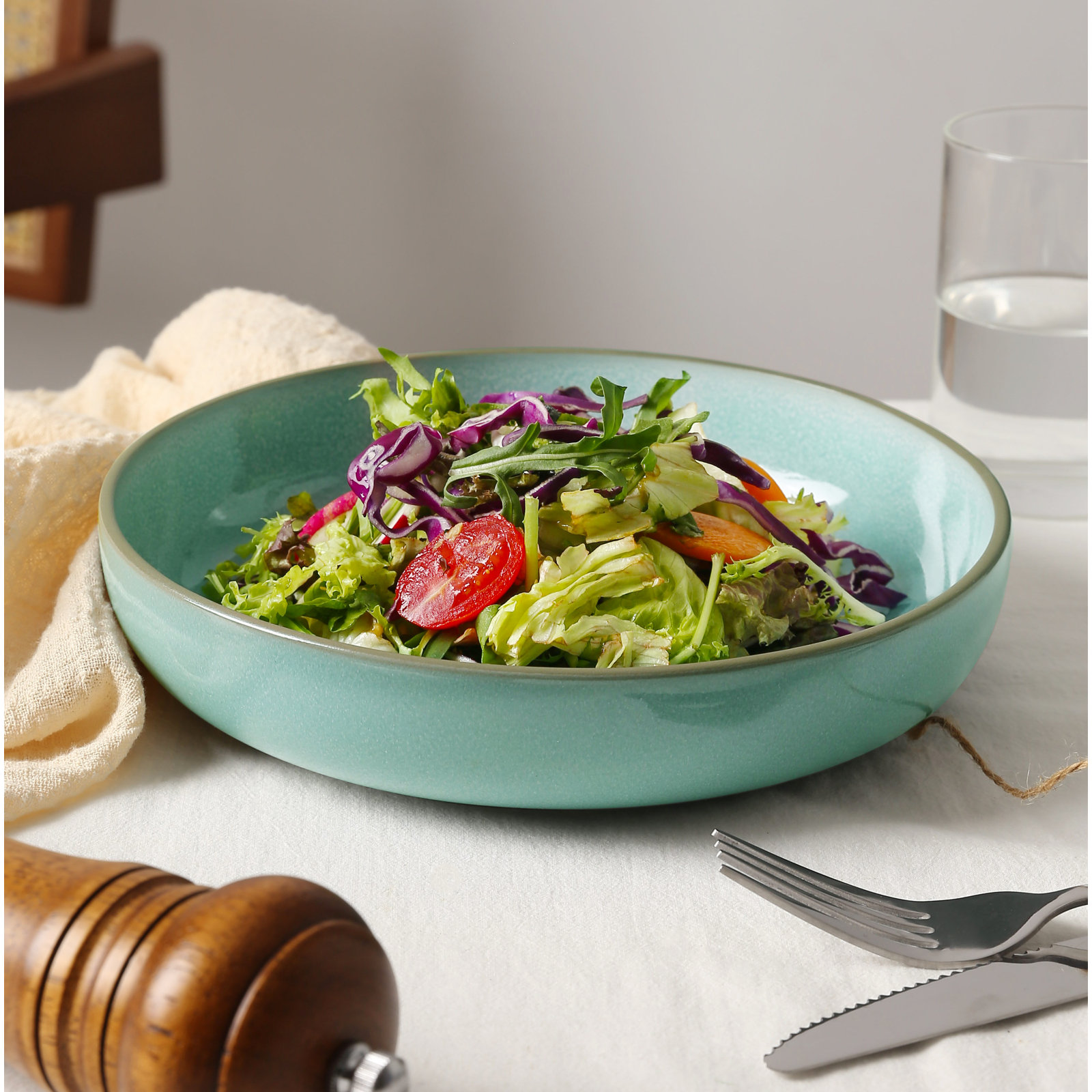 Willsboro 30oz. Stoneware Pasta Bowl, Verdure