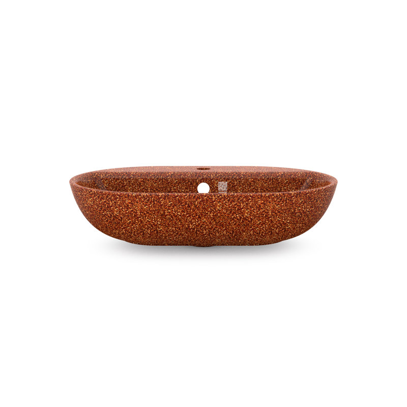 Soft60 23.62'' L Bathroom Sink, Clay
