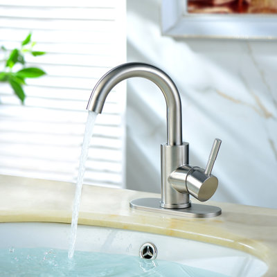 Robinet de lavabo vasque monocommande et monocommande avec plaque de pont