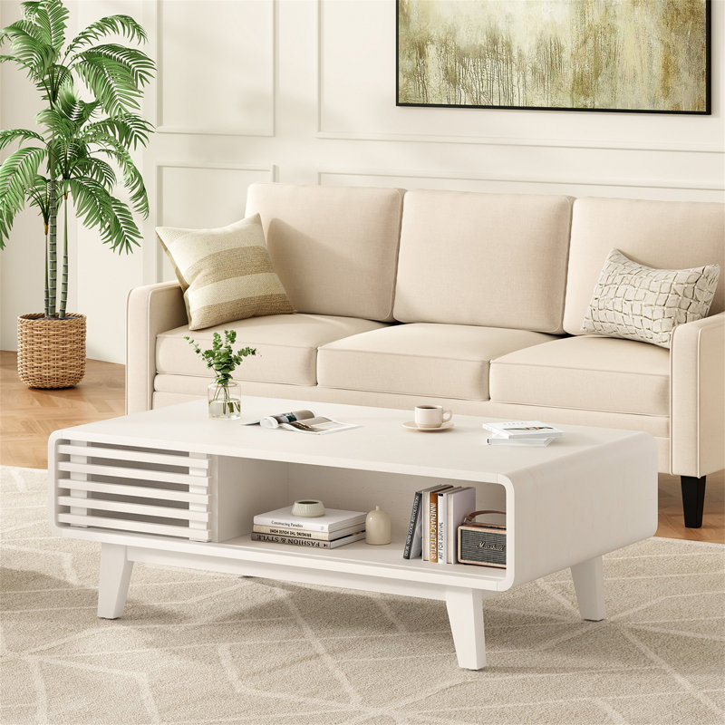Table basse, Blanc