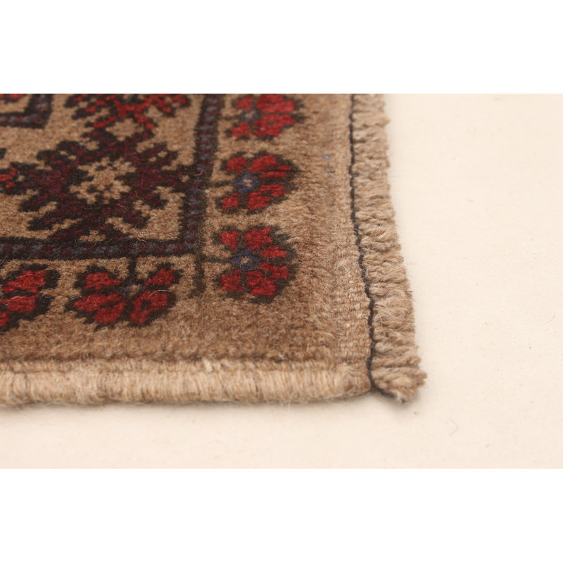 Maayan One-of-a-Kind 6'7" X 9'7" New Age Wool Area Rug in Tan