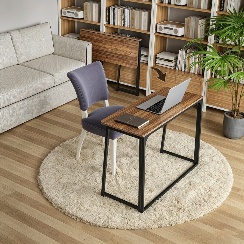 MDF Steel Computer Desk