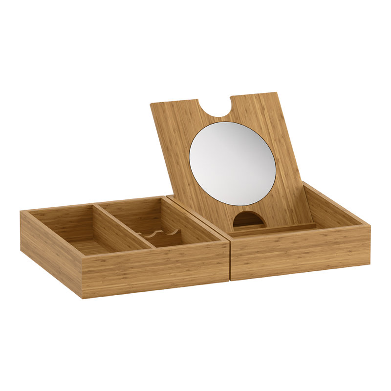 1.81"H x 8.69"W x 8.25"D Drawer Organizer