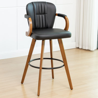 Swivel Upholstered Counter Stool