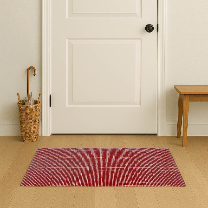 Paillasson Snow Fence, Cranberry Red, 60" W x 36" L