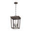 Luminaire suspendu d'extérieur 12 po Belmont