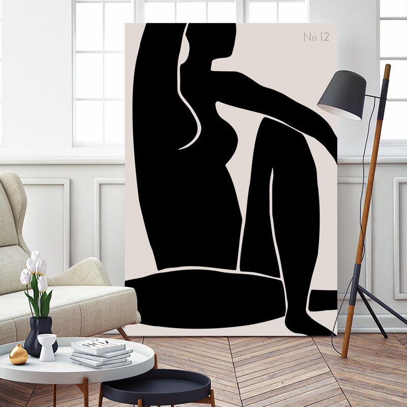 " Figure No 12 ", 72" H x 72" W x 1.5" D