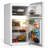 3.1 Cu. Ft. Double Door Refrigerator White with Freezer-120944225