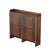 42.9 Inch Slatted Style 4 Flip Door Shoe Cabinet With Tabletop Baffle-1089585532