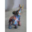 Sculpture éléphant en résine Pop Art