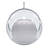 Modholic Hanging Bubble Chair, Silver Cushions-1100344019