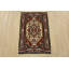 Tapis oriental traditionnel en laine noué à la main 2 pi x 3 pi 1 po Heriz Heriz