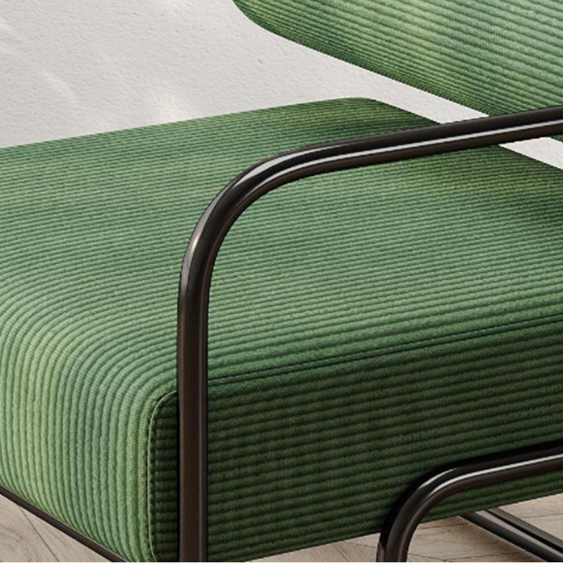 fauteuil individuel paresseux, Dark Green Corduroy