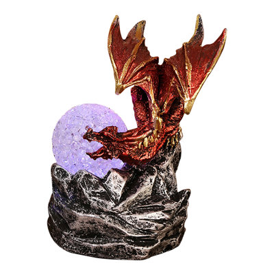 Desktop Decoration, Sparkling Luminous Artificial Crystal Ball Statue