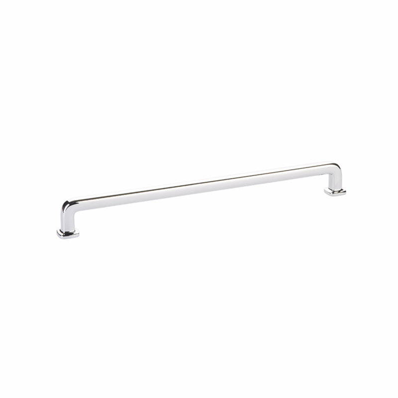 Poignée d'armoire Emtek Westridge, Chrome poli, 10"
