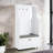 Buck II White High Gloss Finish Hall Tree