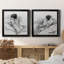 Doux dimanche I - impression sur toile encadrée 2 pièces-242153231-242153226