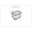 Sommer 18"W Handcrafted Cotton Square Pouf-967921874