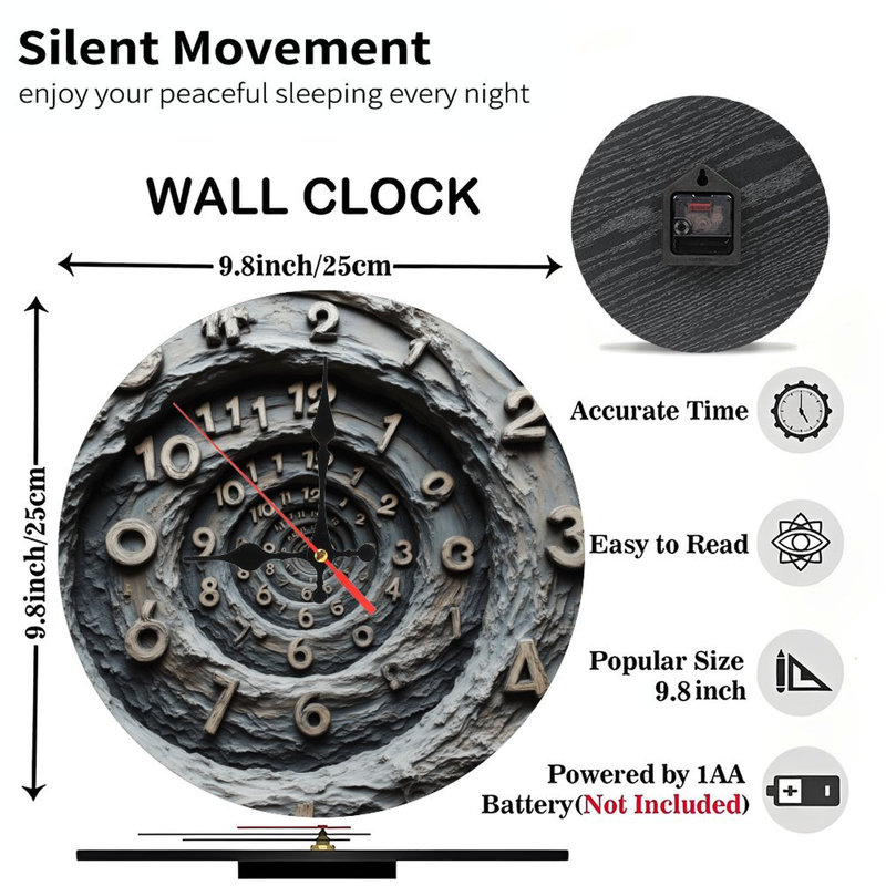 Spiral Clock Design