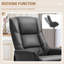 Faux Leather Accent Chair
