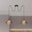 Lofton 2 - Light Gold Cluster Pendant-1041453631