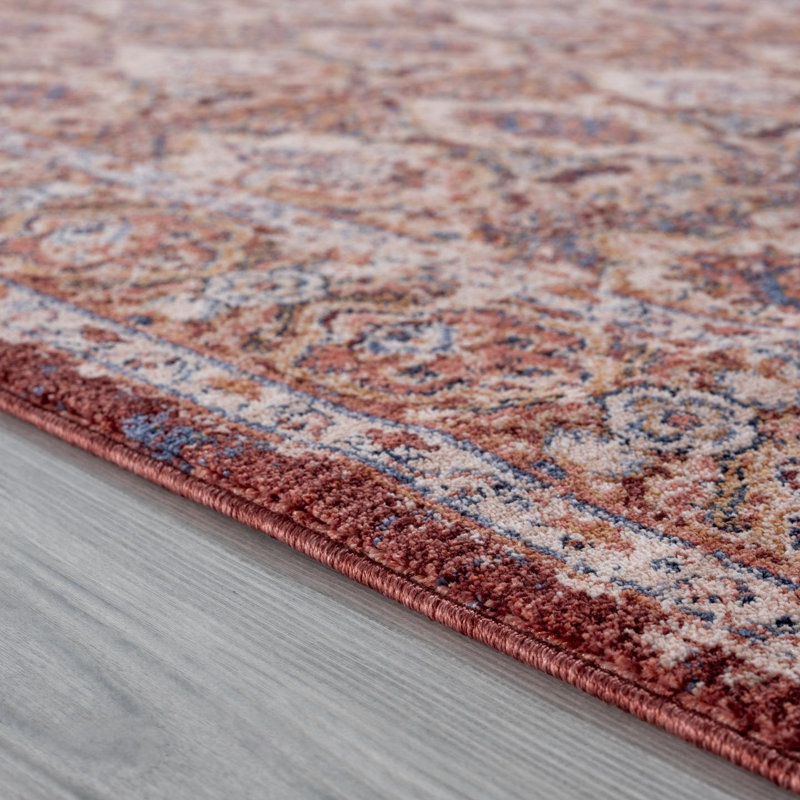 Tapis oriental à franges Oriental