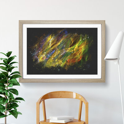 Rainbow Smoke Vol (7) - Picture Frame Painting