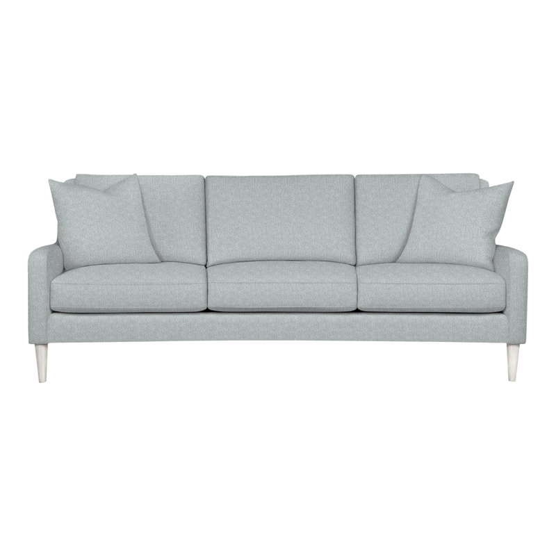 Canapé à accoudoirs carrés 86,5 po Ease, 100% polyester Ian Haze, Casablanca