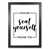 Black Grain Frame