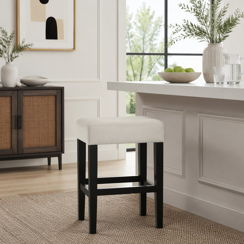 Tabouret de bar 26,75 po, Beige