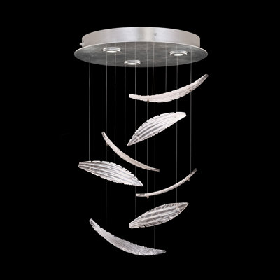 Luminaire suspendu à 3 lumières DEL unique et spectaculaire Elevate