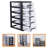Desk Organizer With Drawer 5 Layers Desktop Storage Organizer Transparent Desk Storage Box Plastic Makeup Organizer For Craft Cosmetics Sundries