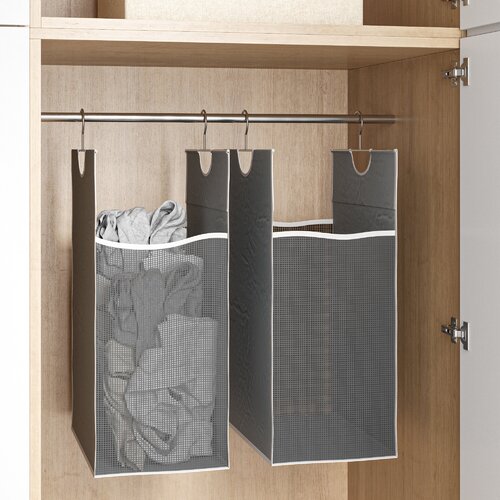 Easy Track Hanging Laundry Hamper Set & Reviews | Wayfair