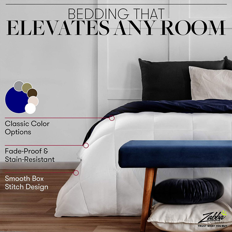Queen All Season Goose Down Alternative Comforter