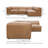 Upholstered L-Shaped Sectional Right Hand Facing-858629978