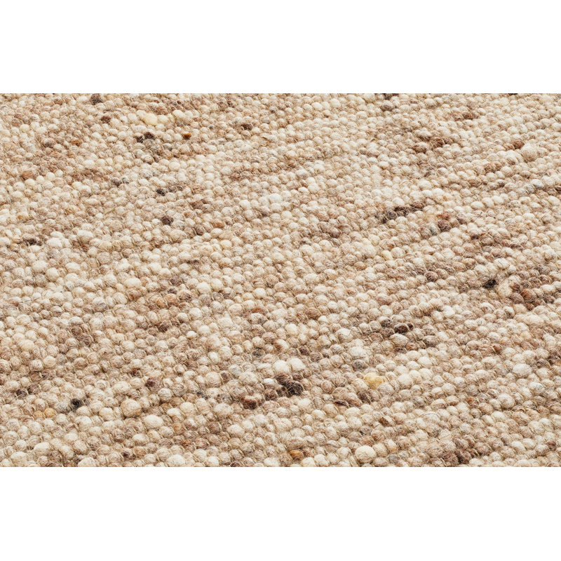Areeza Solid Colour Hand Woven Flatweave Area Rug, Rectangular 130 x 190cm