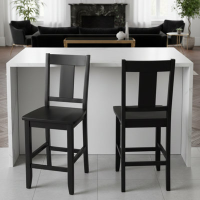 Ensemble de 2 tabourets de bar Hadley