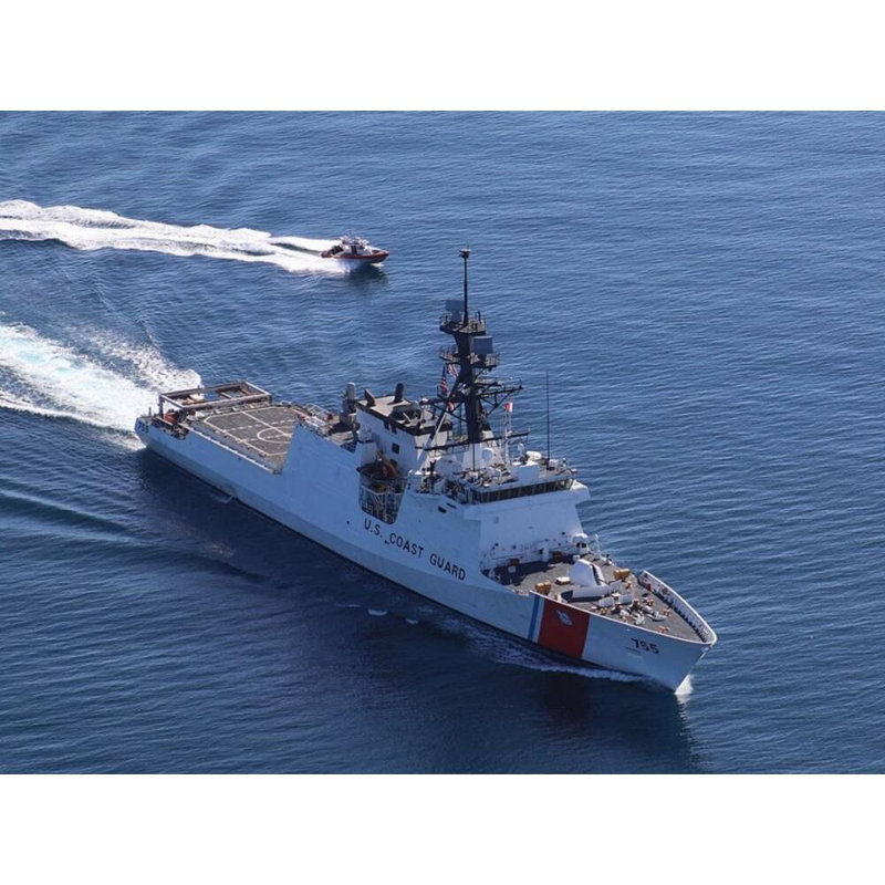 Modèle de navire USCG Munro WMSL-755, H 10 po x l 30 po x P 5 po