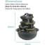 Kentlyn Outdoor Waterfall Fountain