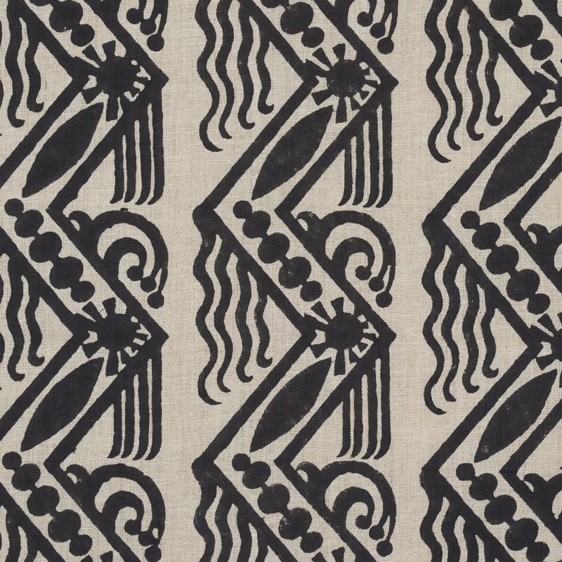 Tissu imprimé Schumacher x Drusus Tabor