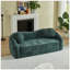 Canapé inclinable incurvé convertible, canapé-lit pliant sans cadre 2 en 1 avec base coulissante et assise profonde, canapé inclinable en chenille deux places-739081634-739081635