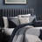 Geo Fusion Comforter Set Modern & Contemporary Cotton Sateen Patchwork Comforter Set-98847119