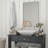 Feldspar Horizontal or Vertical Accent Wall Mount Mirror with Metal Frame-1824327559