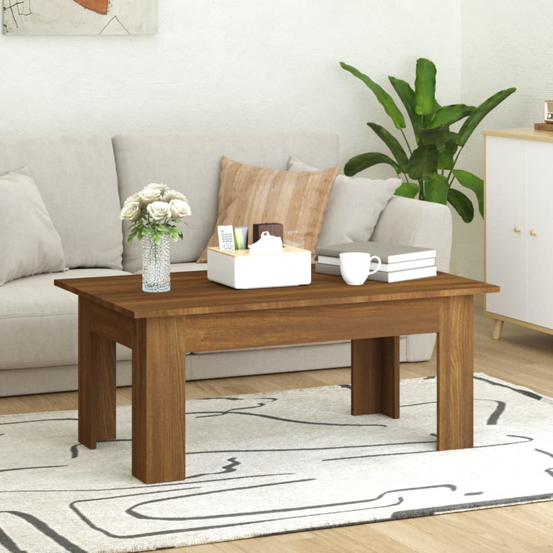 Abrahm Coffee Table, Black, 42cm x H 60cm W x 100cm D