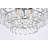 Stiner 3-Light Crystal Tiered Flush Mount-57281648-115952317