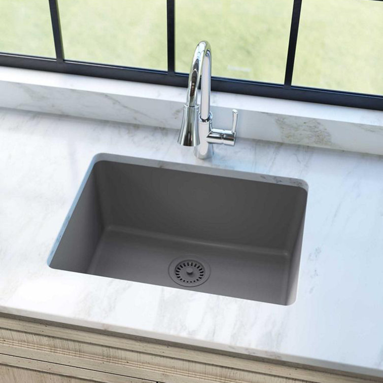 Quartz Classic 24-5/8" x 18-1/2" x 9-1/2" Undermount Kitchen Sink